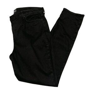 NYDJ Alina Legging Jeans Women Size 16 Black Lift Tuck Technology Stretch Denim